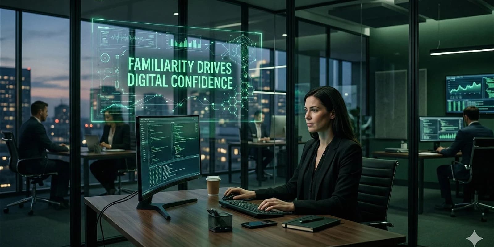 Why Familiarity Drives Digital Confidence Among New Audiences